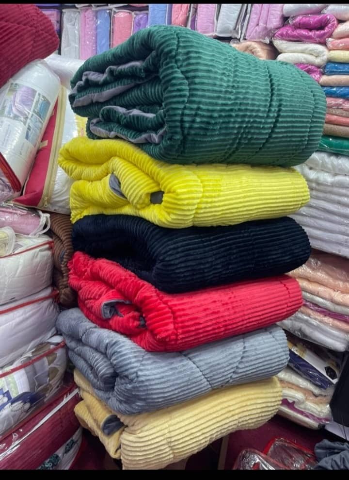 Velvent Bedcover 6*6