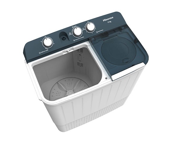 Hisense 12kg Twin Tub Washing Machine WSBE121 (Wash & Dry)