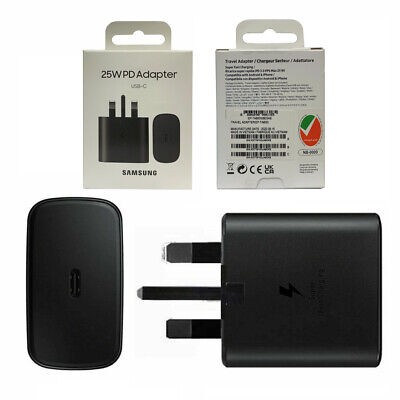 Samsung TA800 UK 25W Type-C PD Charger (3 Pin)