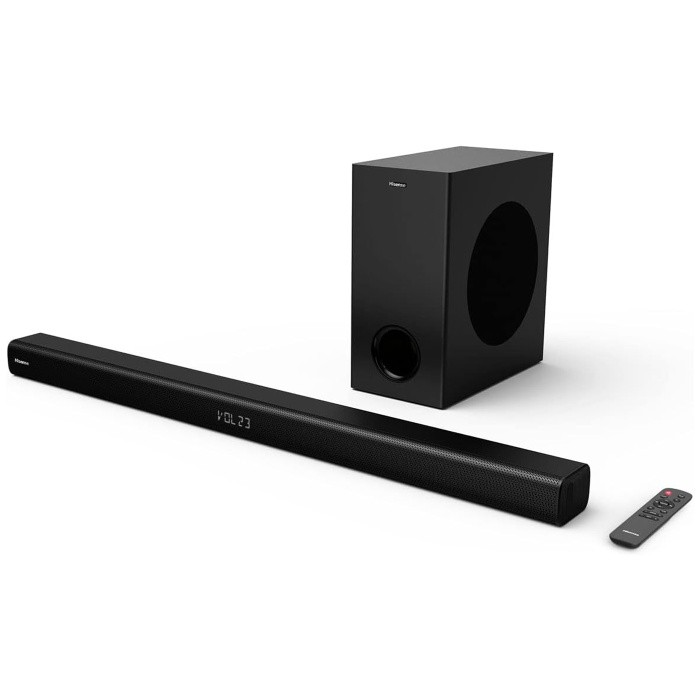Hisense 2.1ch Soundbar with Wireless Subwoofer, 200 Watt | HS218