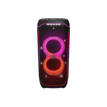 JBL Partybox Ultimate - Multi Purpose Party Speaker, with Wi-fi & Bluetooth Connectivity, Wireless, Lightshow, IPx4 Splashproof, Dual Mic & Guitar Inputs, Handle & Sturdy Wheels, Black