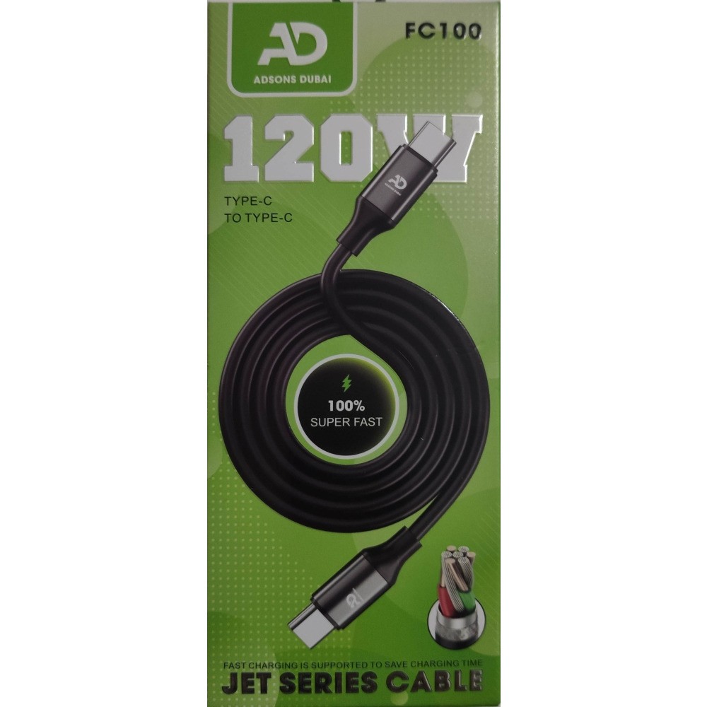 ADSONS DUBAI TYPE - C TO TYPE - C SUPER CABLE