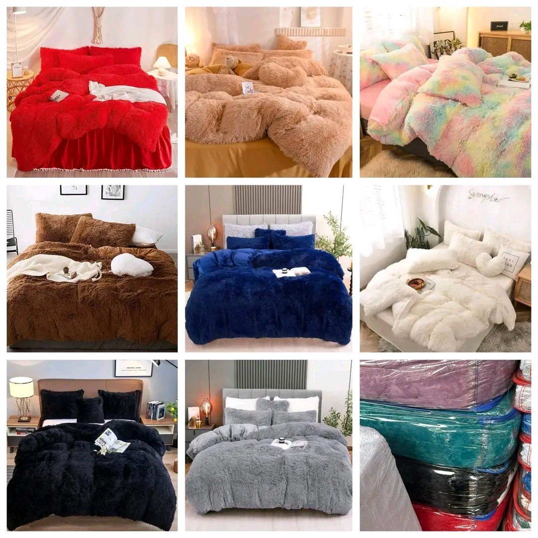 Fluffy Bed Cover 6*6