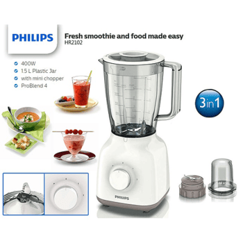 PHILIPS 1.5 LITRES 3IN 1 BLENDER